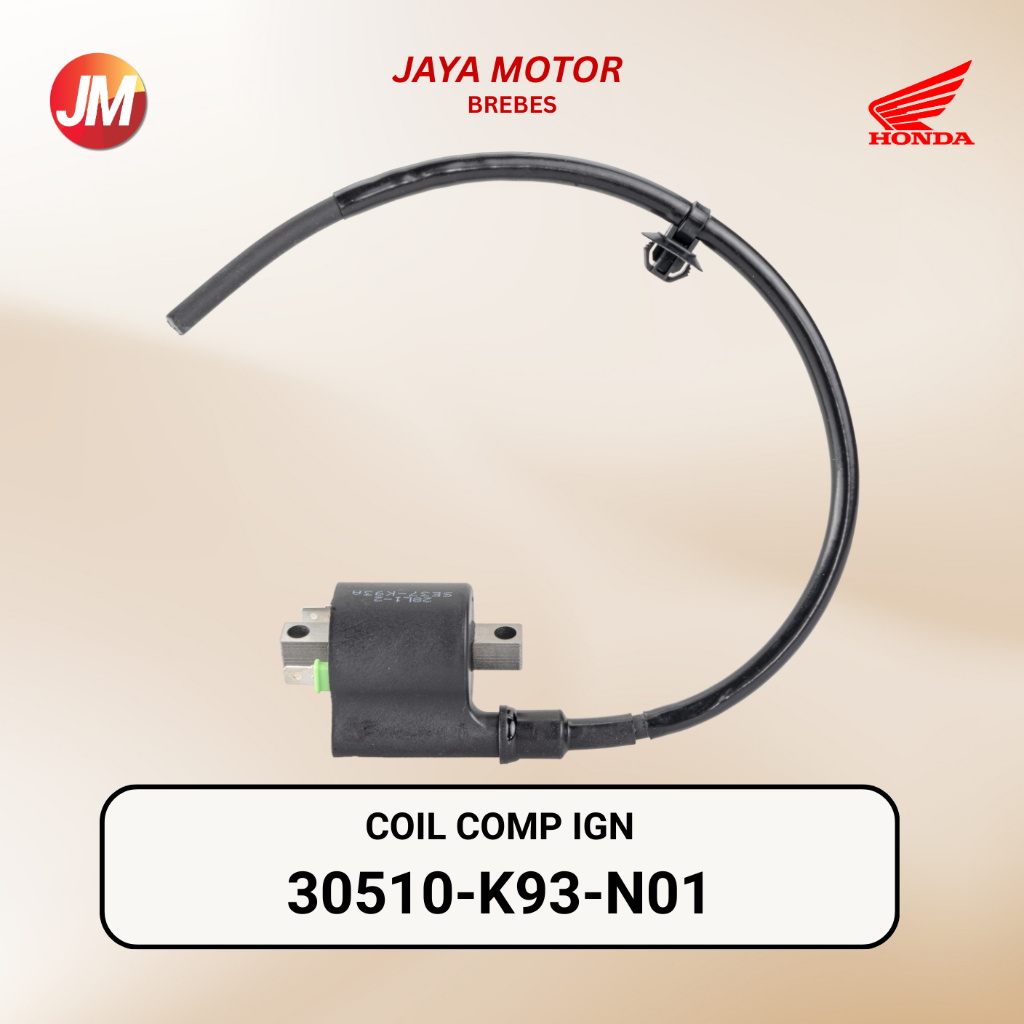 30510-K93-N01 - Coil Ignition - Scoopy K93 Ban Donat Ring 12 R12 Kuil Koil Pengapian Busi 30510K93N0