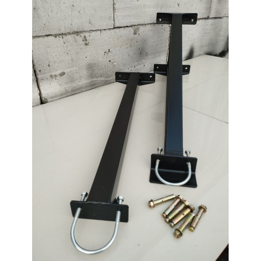 Breket Tiang antena TV 2 inchi panjang 70 Cm