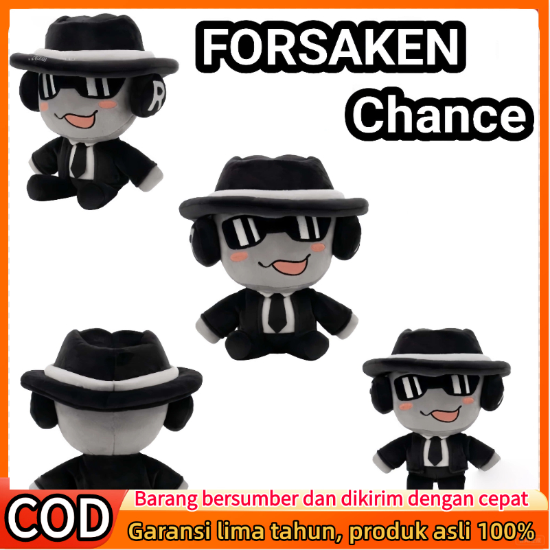 Asli Asli Produk Baru Forsaken Chance Plush Mainan Boneka Plush Periferal Permainan Terlupakan Snzo