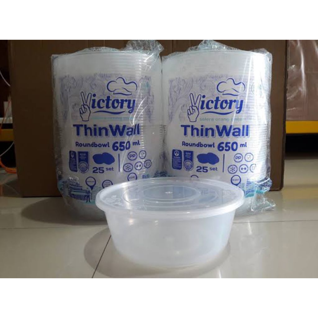 Thinwall Round Bowl 650ml