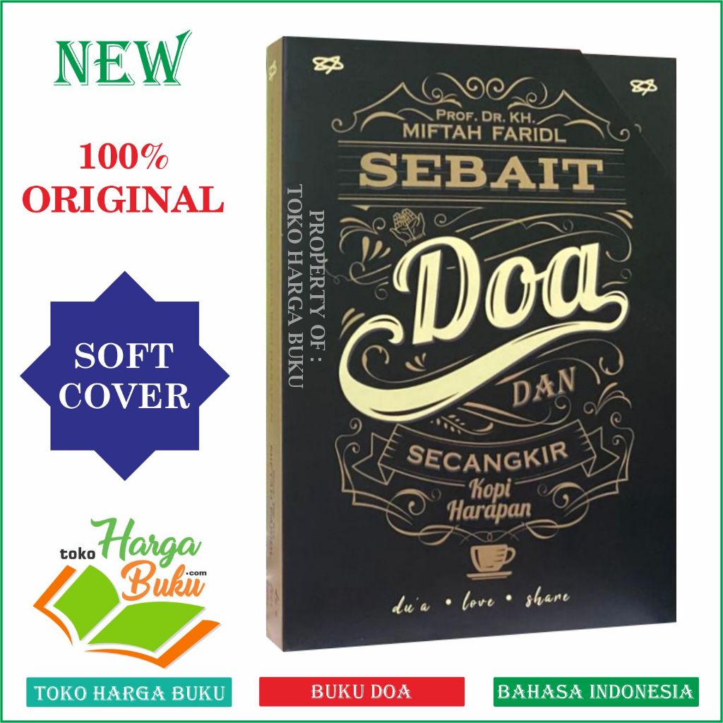 Foto Sebait Doa dan Secangkir Kopi Harapan Dapat 3 Buku Karya Ust Miftah Faridl ORIGINAL - Syaamil Books