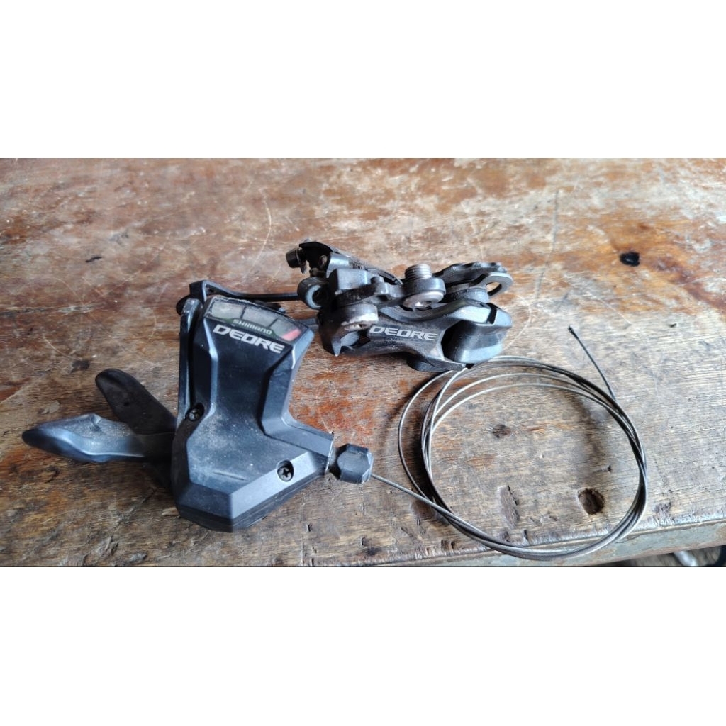 RD dan SHIFTER shimano deore 9 speed