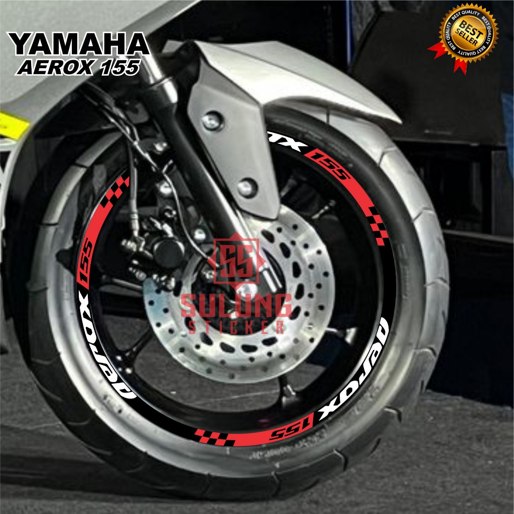 Stiker Motor Velg Yamaha Aerox 155 Cutting Sticker Pelk Variasi Aksesoris Terbaru All AEROX