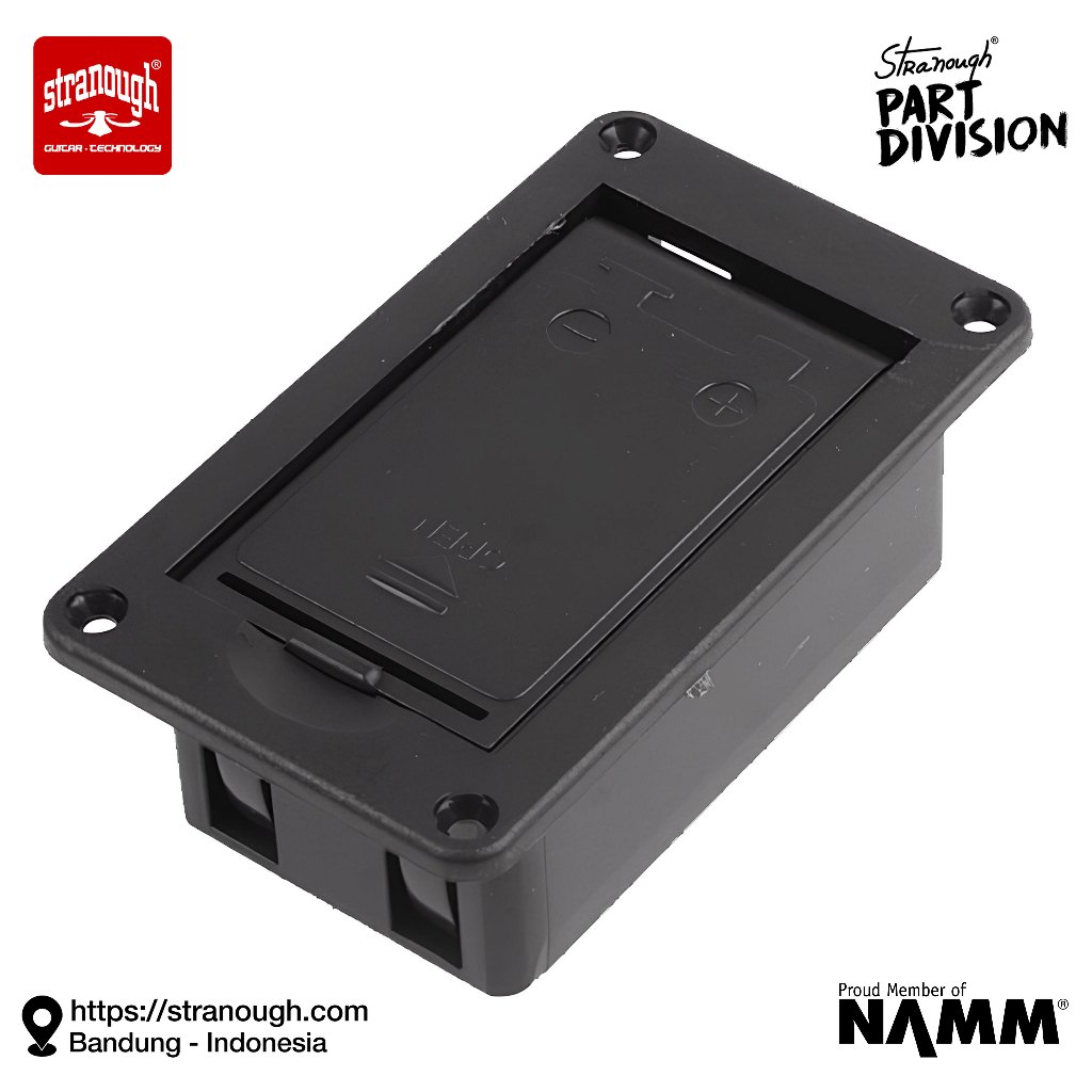 Battery Box Square Model 5 (Black)
