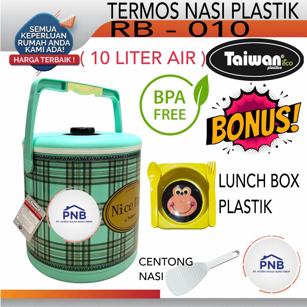 Termos Nasi Tempat Nasi Atau Es Rice Ice Bucket Taiwan 10 Liter (AIR)