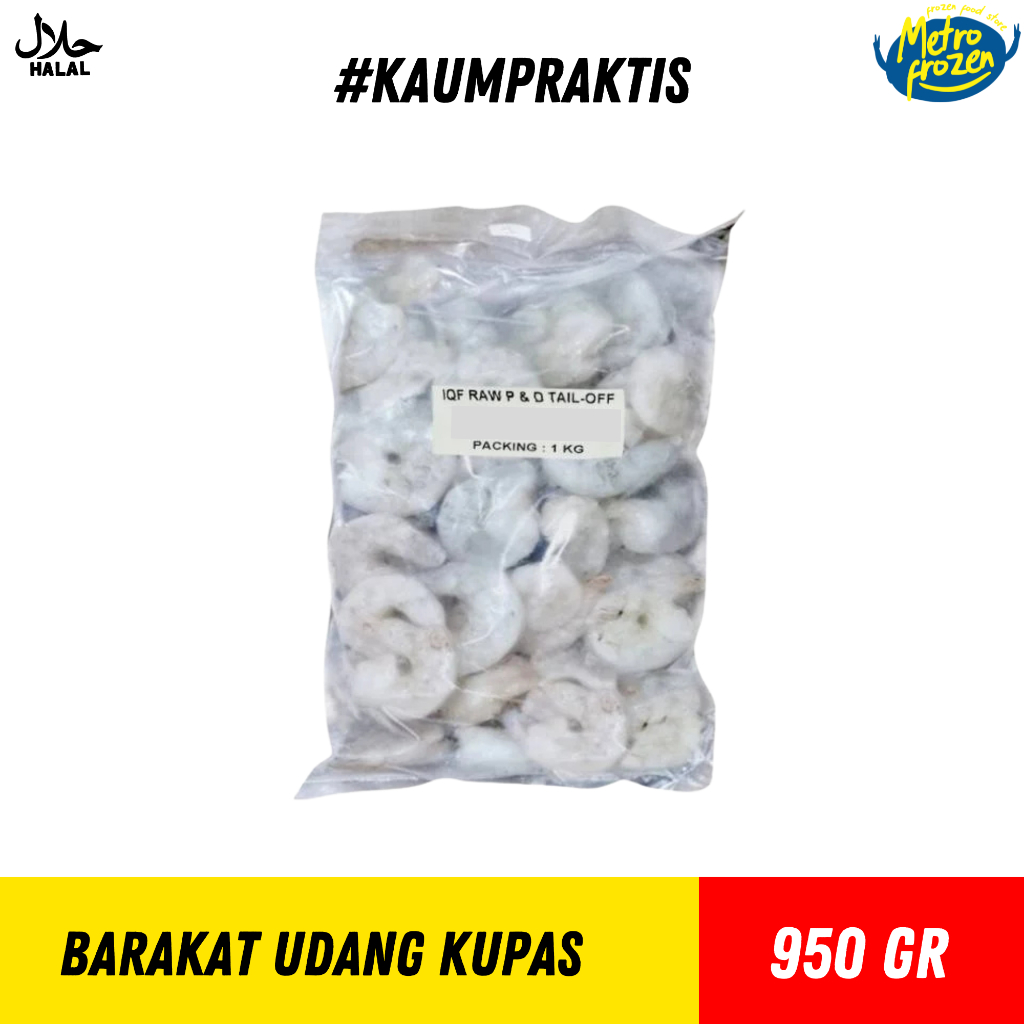 PRIMA Udang Kupas 1kg // Udang Kupas Frozen // Udang kupas instan Banjarmasin