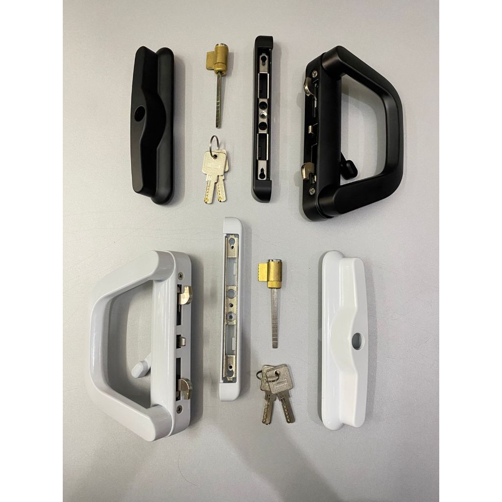 SLIDING LOCK ALUMINIUM FULL SET SINGLE DOOR / PINTU 1 DAUN