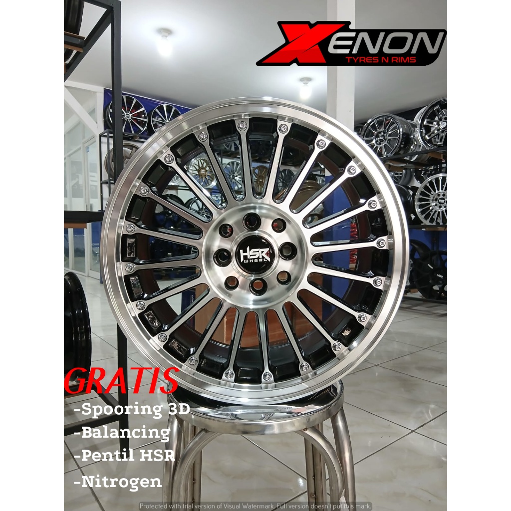 VELG MOBIL RACING HSR JJC RING 16 BUAT MOBIL AVANZA VELOS CAYLA AGYA DLL