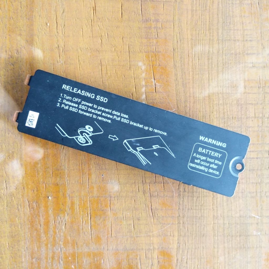 tutup SSD laptop dell latitude 7310