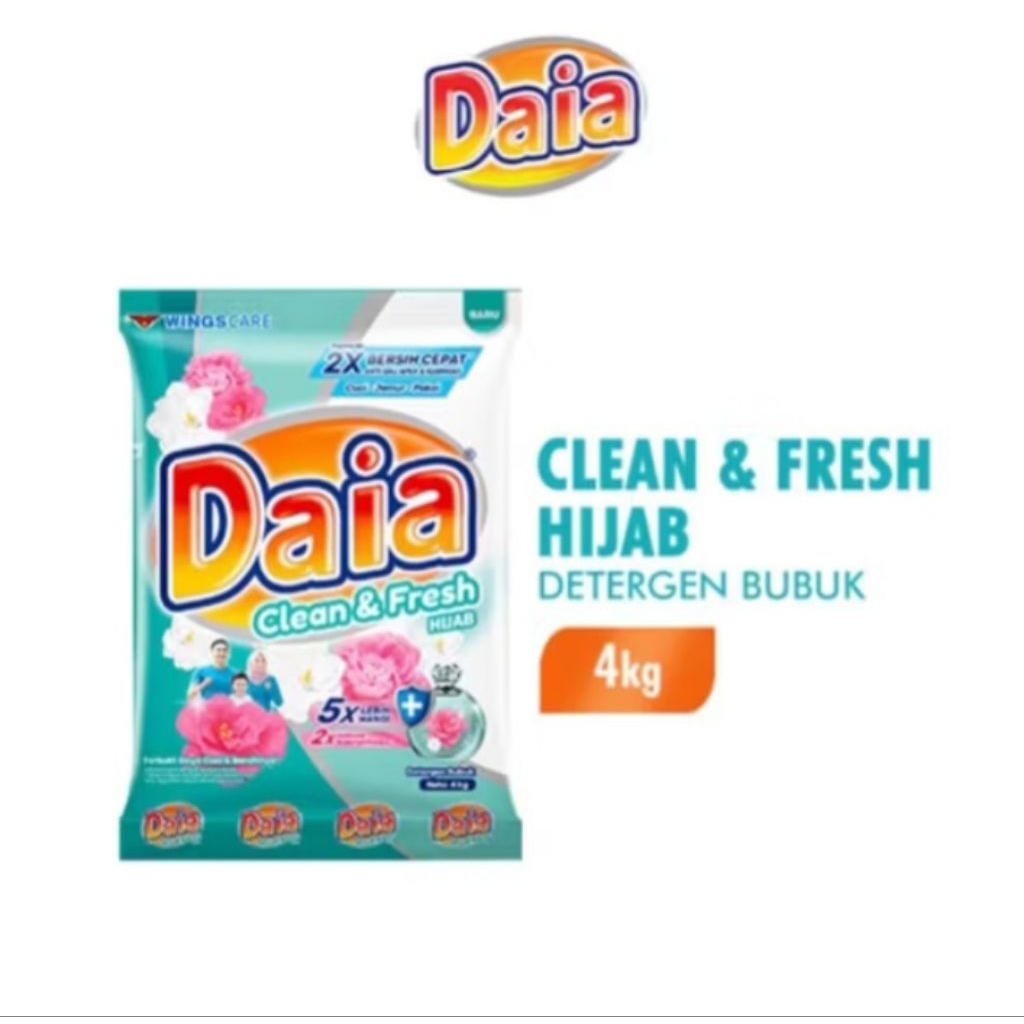 Daia clean&fresh hijab 4 kg