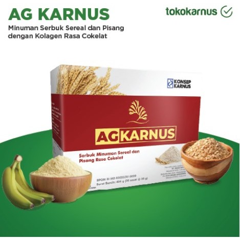 AG KARNUS / ALGA GOLD MENGANDUNG KOLAGEN / COLAGEN DRINK/ CEREAL / AG GOLD