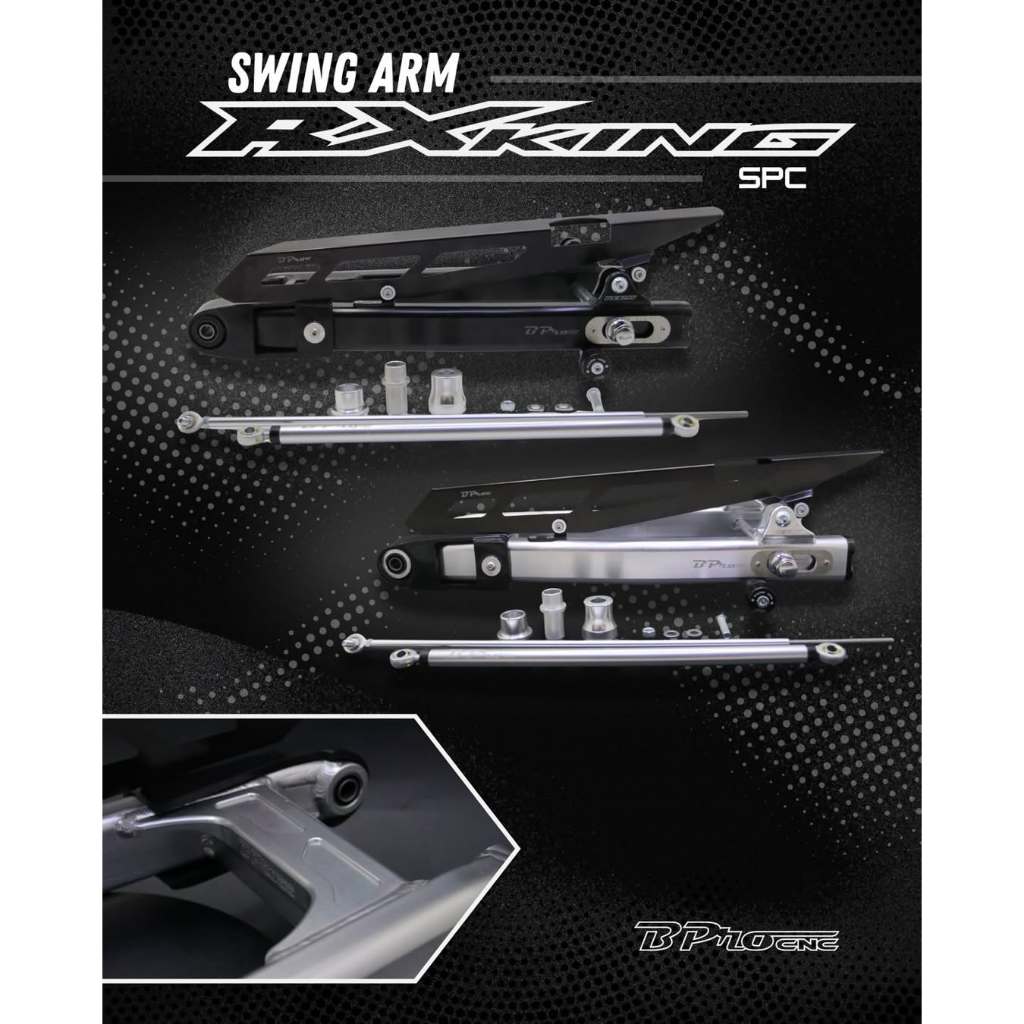 Swing Arm BPro Racing Lengan Ayun Motor Ninja R RR SS Vixion Disk SPC RX King Rxking Harduse Daily S