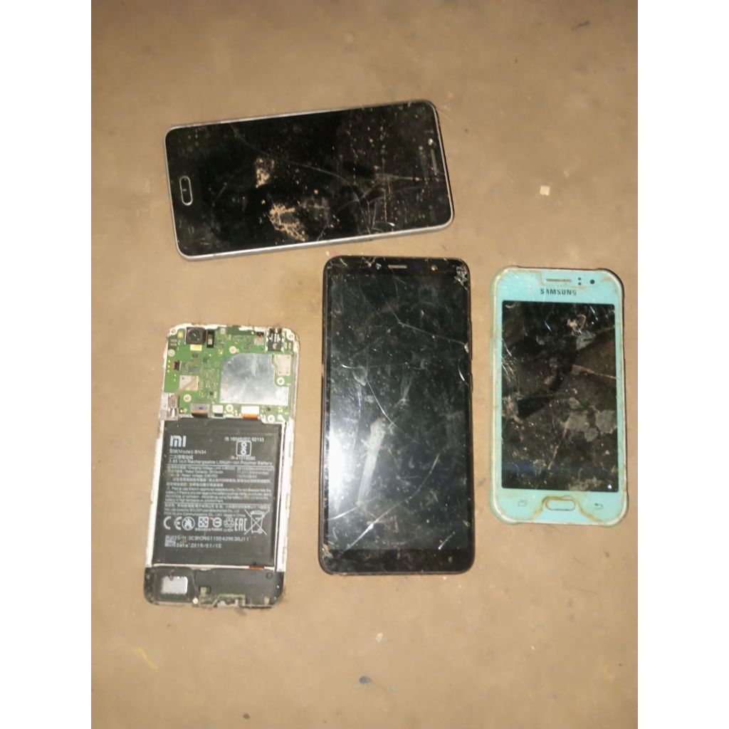 hp rusak  rusak jual borongan