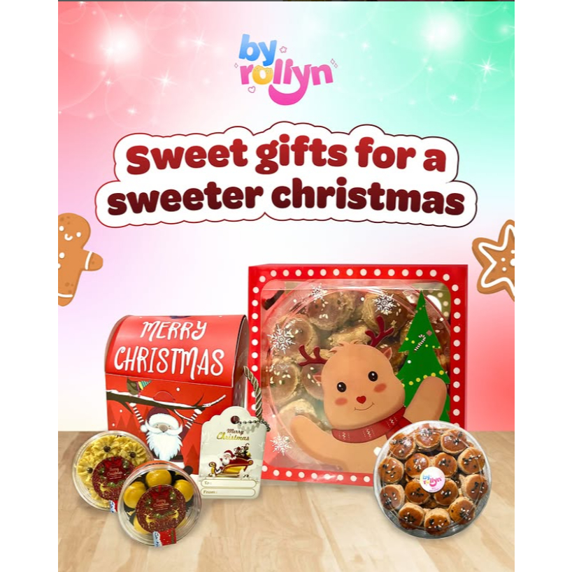 Hampers Natal Premium 2025 – Kue Kering 250-500gram | Christmas Gift Set | Kado Natal / Bingkisan Na