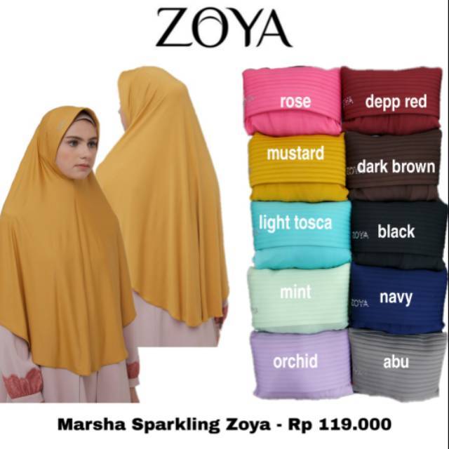 KERUDUNG BERGO ZOYA TERBARU