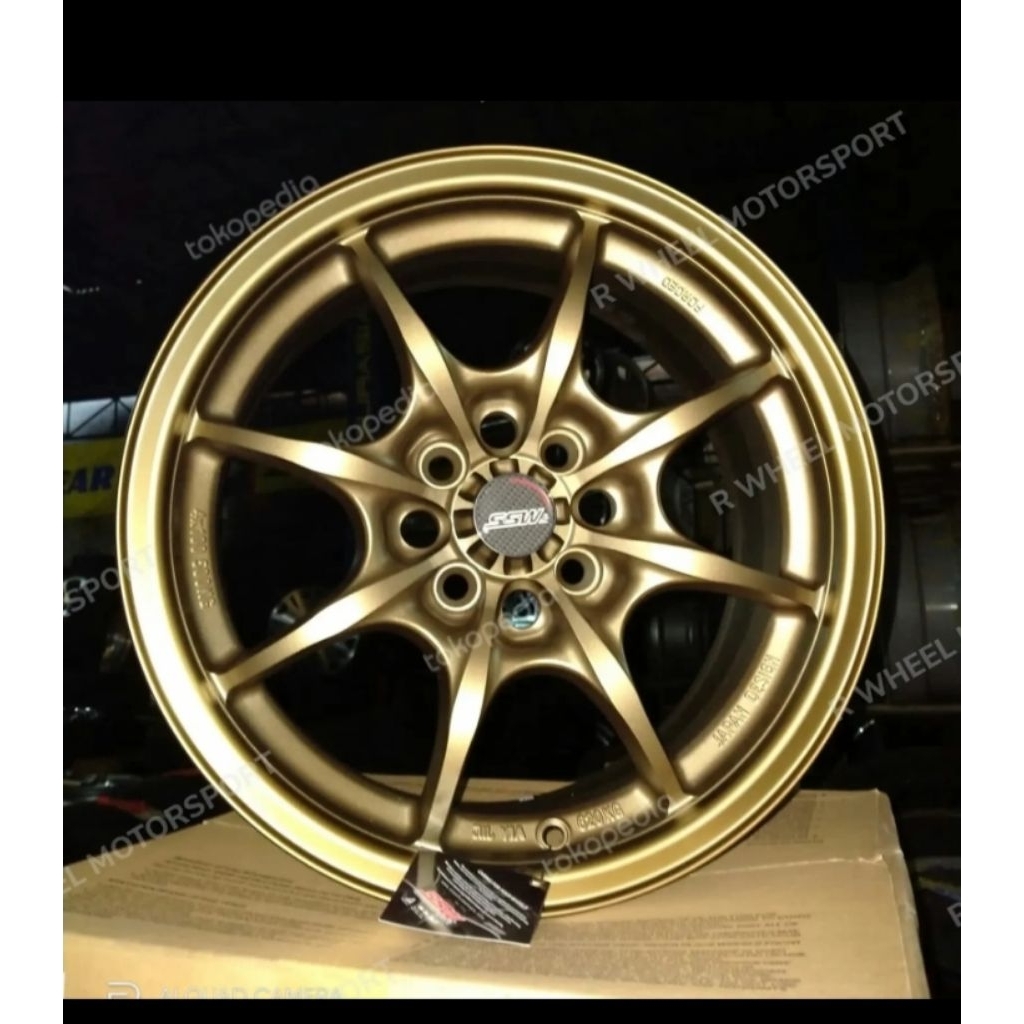 Velg Ori Thailand SSW R15 x7 Pcd 4x100