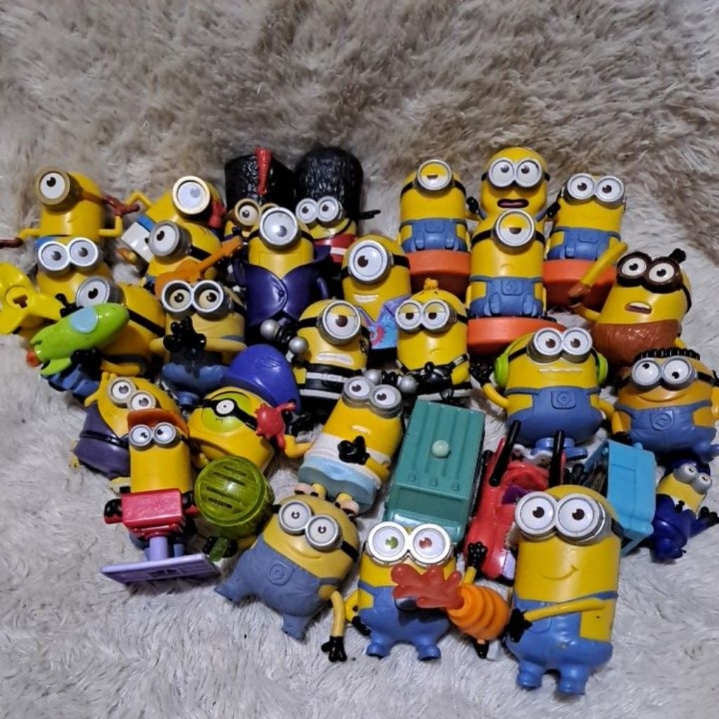 Minion Mcd Figure Minion Mainan Anak
