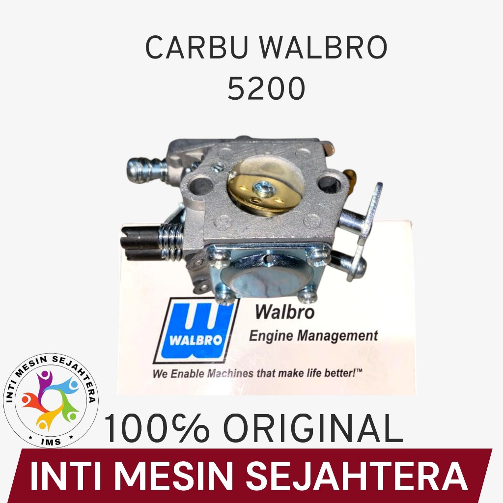 5200 Carburator Karburator 5200 Walbro chainsaw 100% ORIGINAL ASLI