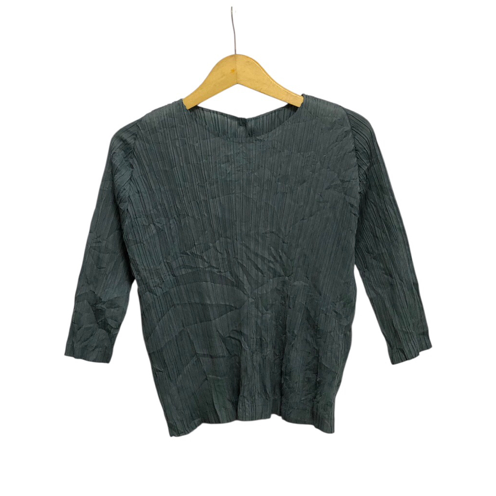 Pleatsme pleats please blouse shirt / pleatsme blouse / pleatsme blouse shirt japan / pleated pleats