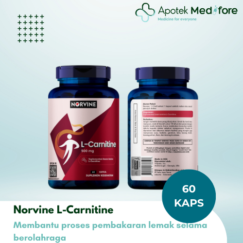 NORVINE L-CARNITINE 500 mg 60 Kaps