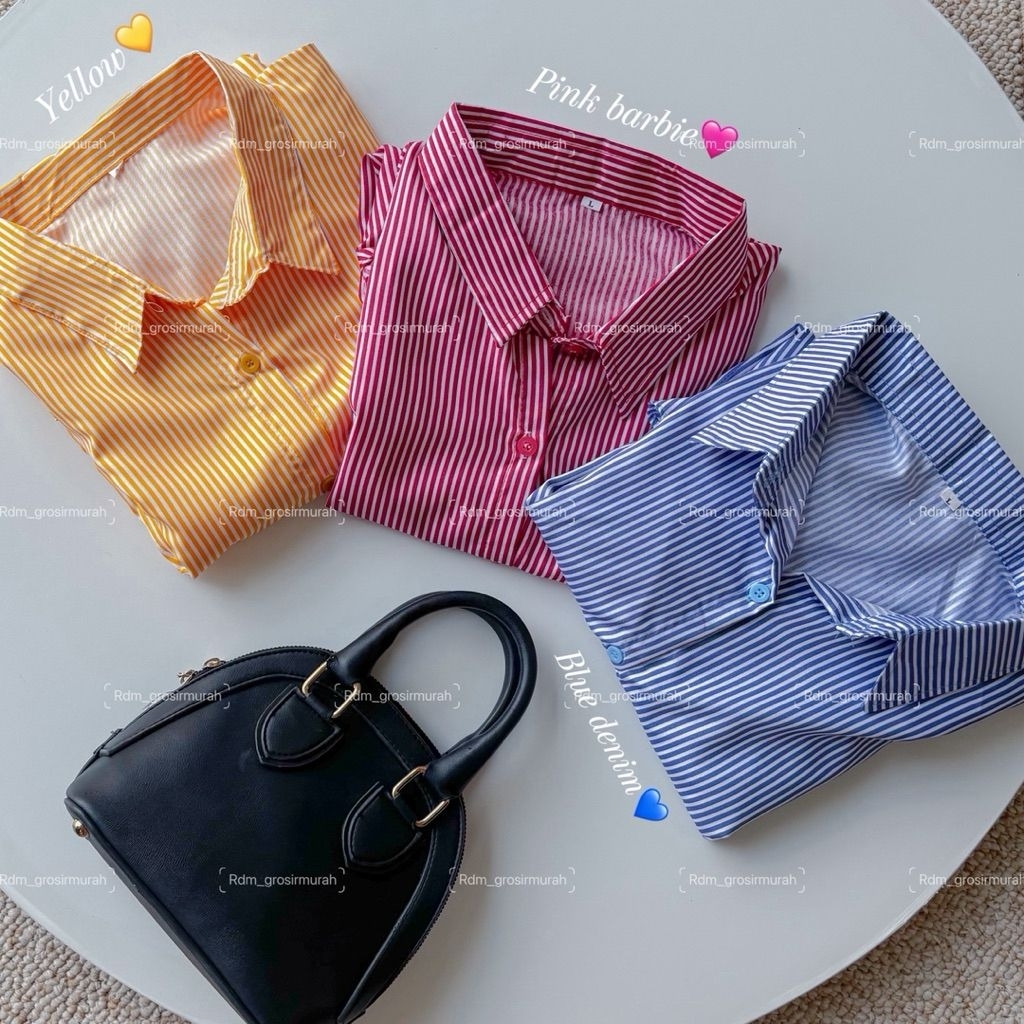 KEMEJA WISPIE GIRL BOSS FITTED SHIRT