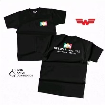 Kaos Distro DESAIN FURNITUR Kaos Distro Unisex