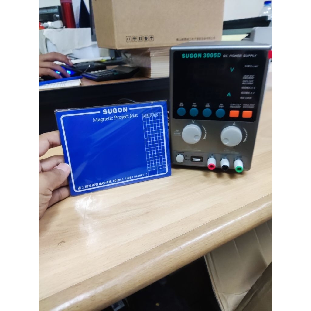 SUGON 3005D 30V 5A DC POWER SUPPLY DIGITAL - POWER SUPPLY DIGITAL SUGON 3005D 30V 5A ORIGINAL - ADJU
