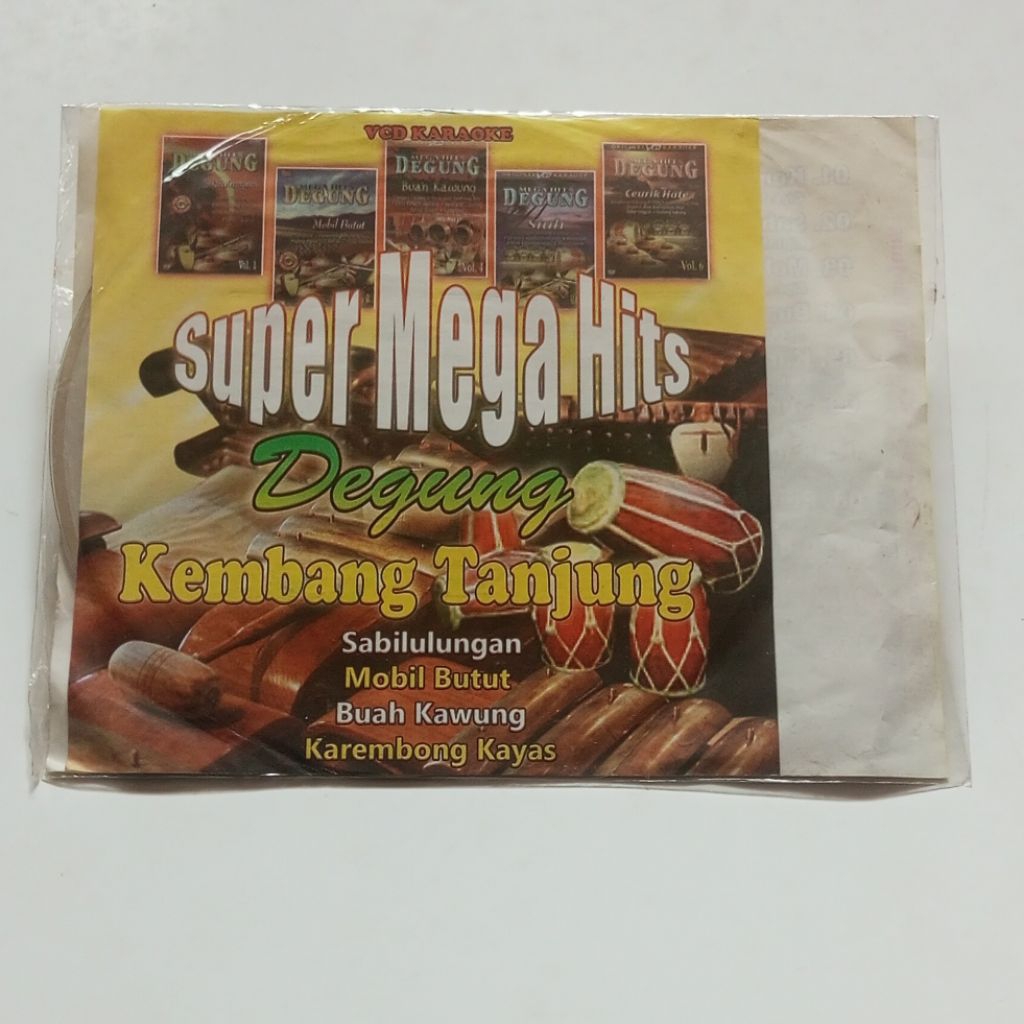 VCD Super Mega Hits Degung Kawih Kembang Tanjung