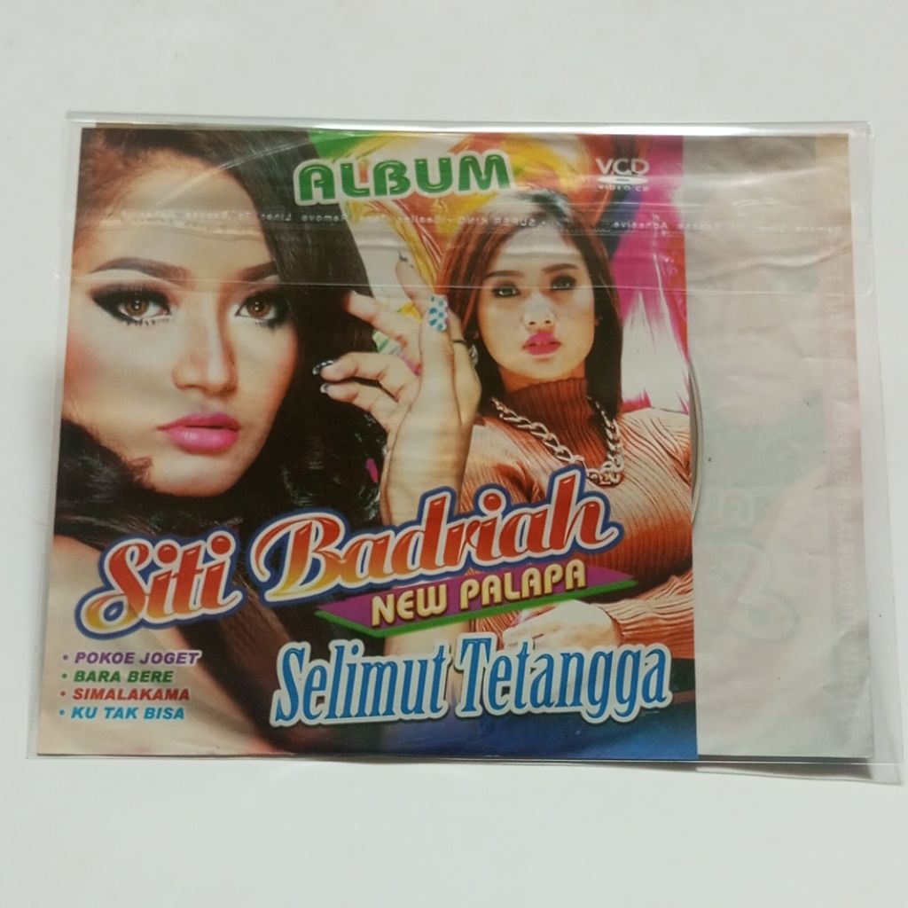 VCD Dangdut Siti Badriah New Pallapa
