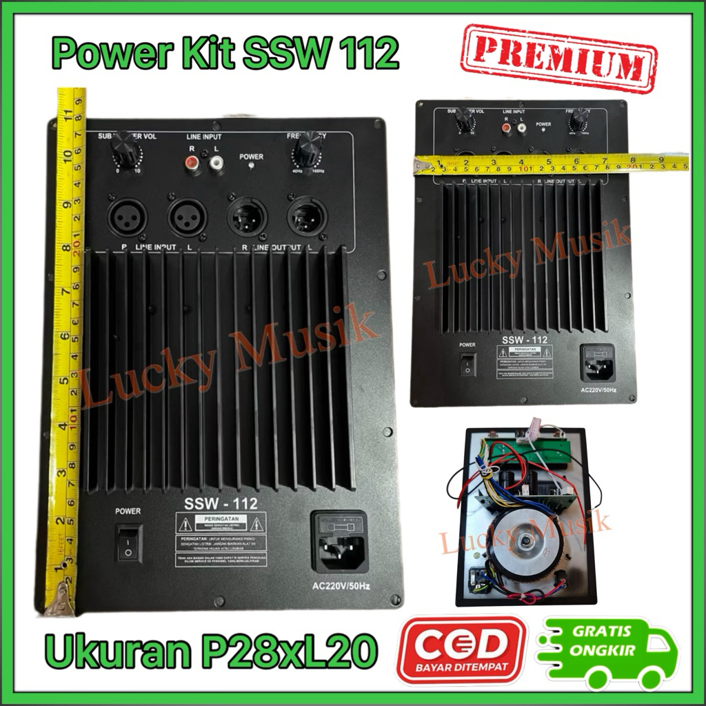 Power kit subwoofer Class D HT 300 HT 500 Original power kit aktif 10/12 15 inch 18 inch 1200 watt