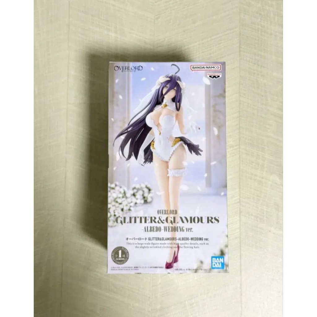 BANPRESTO Overlord Albedo Wedding Glitter Figure - JAPAN