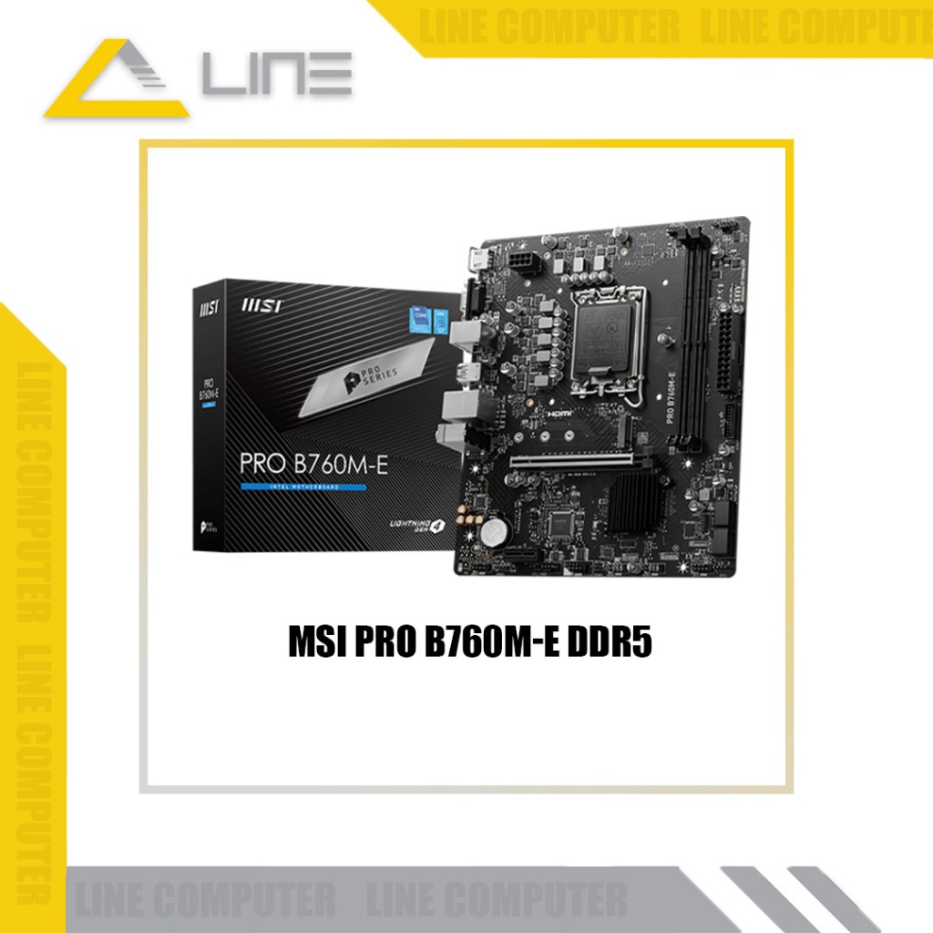MSI PRO B760M-E DDR5 - Motherboard MSI B760M