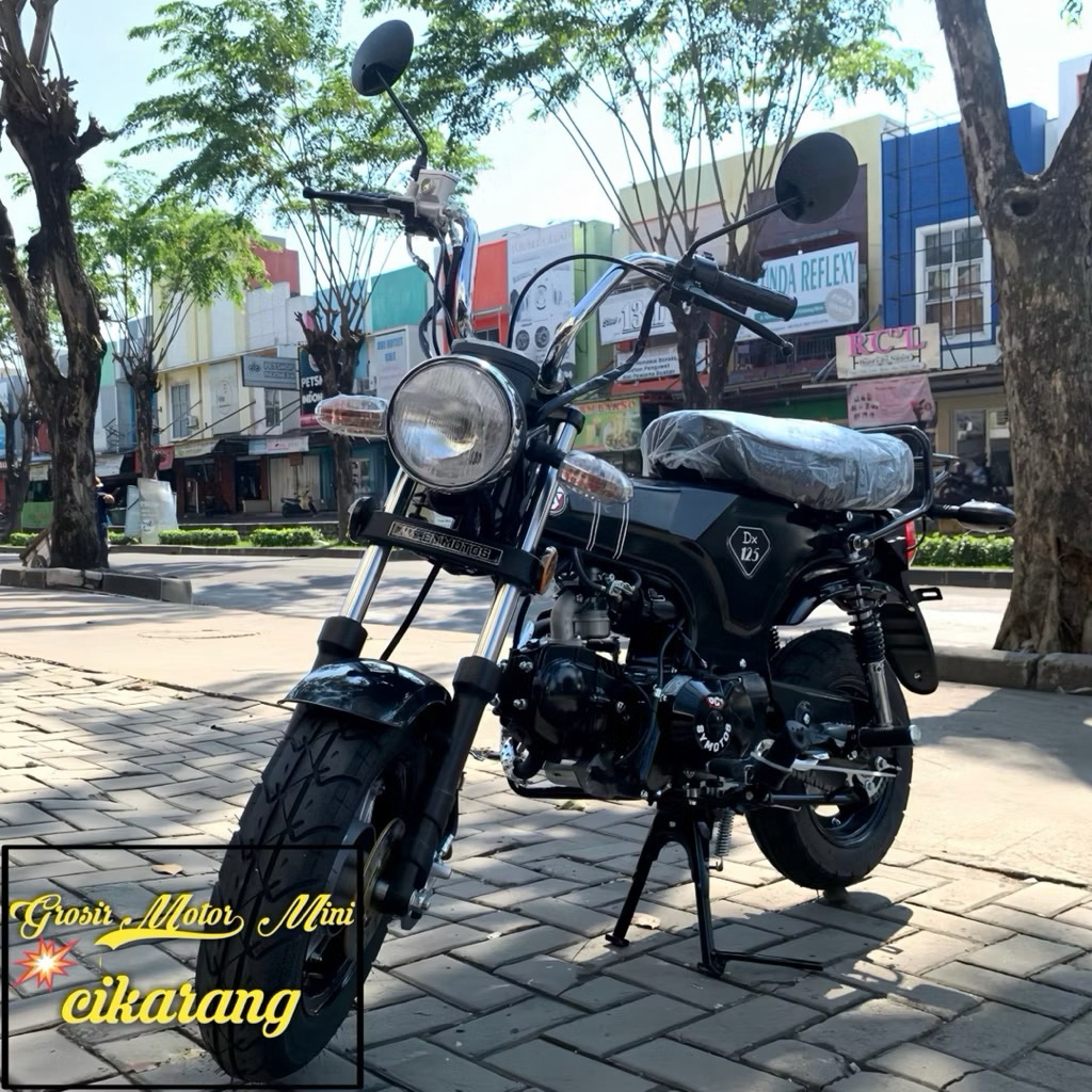 MOTOR MINI DAX 125CC MANUAL KOPLING RING 10 MESIN 4TAK