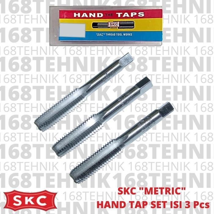 HANDTAP SKC M12x1.5 SET ISI 3 ORIGINAL JEPANG - HAND TAP M 12 x 1.5