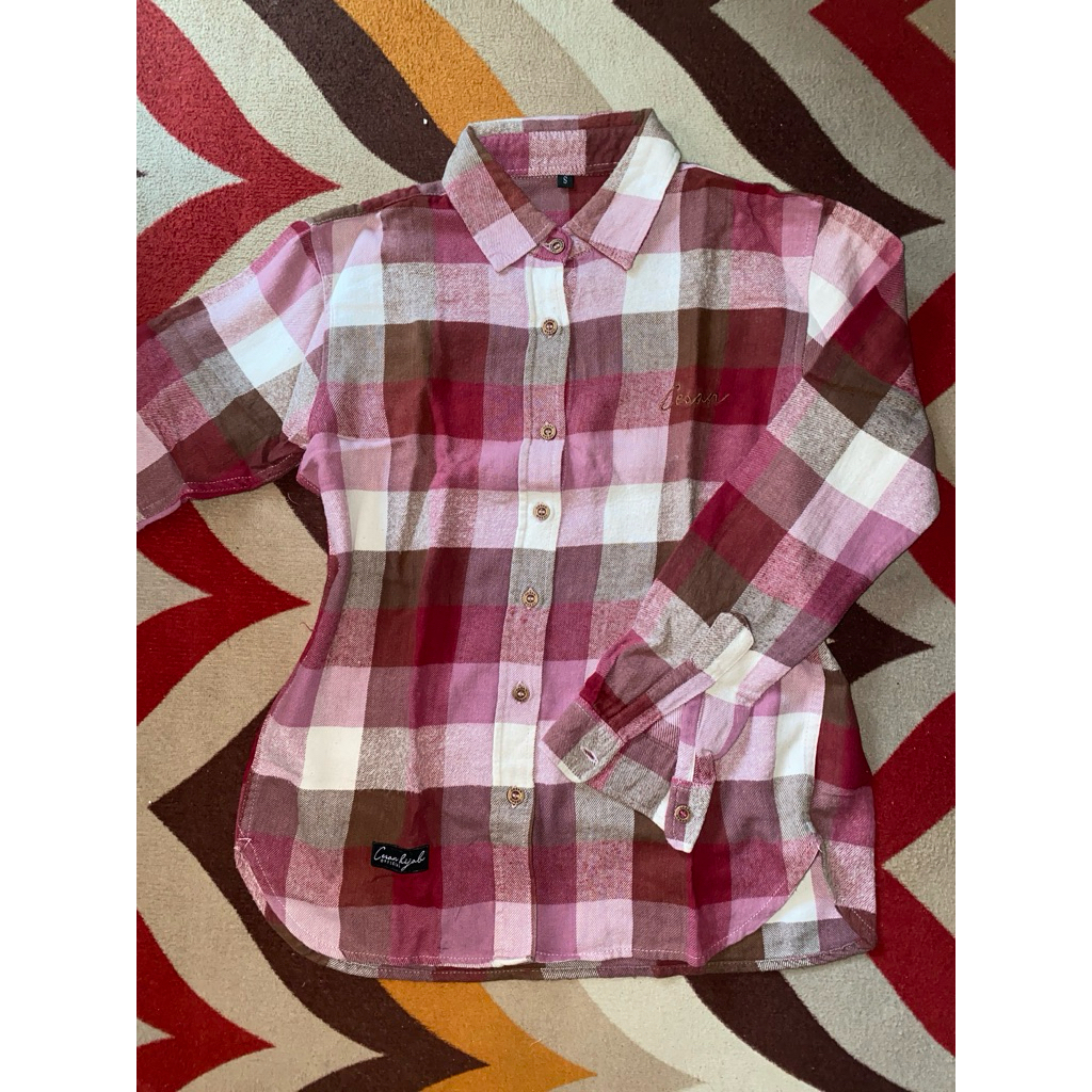 kemeja cesan hijab ori