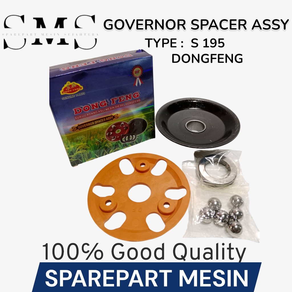 Governor ball Race & Spanner Assy + Bearing Governor S195 Dongfeng