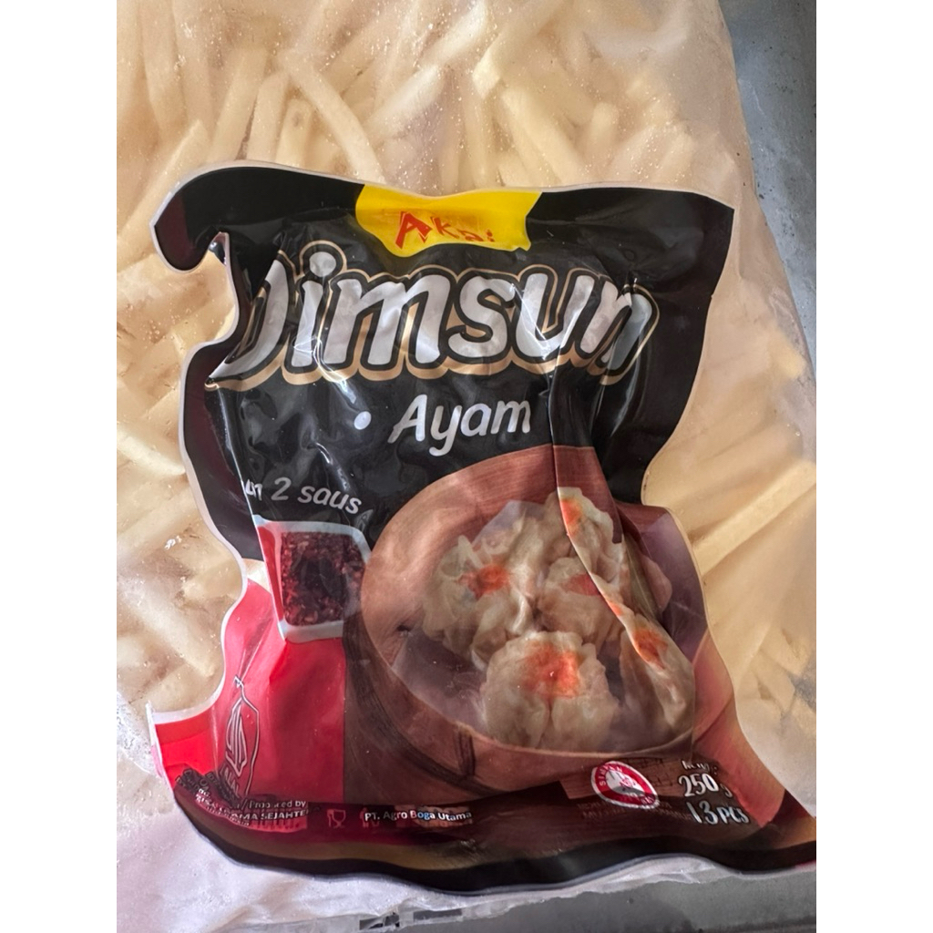 DIMSUM FROZEN ISI 13PCS+CHILI OIL