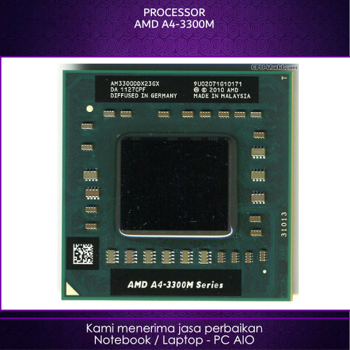 Processor Processor AMD AM3300DDX23GX A4-3300M 1.9GHz Sabine