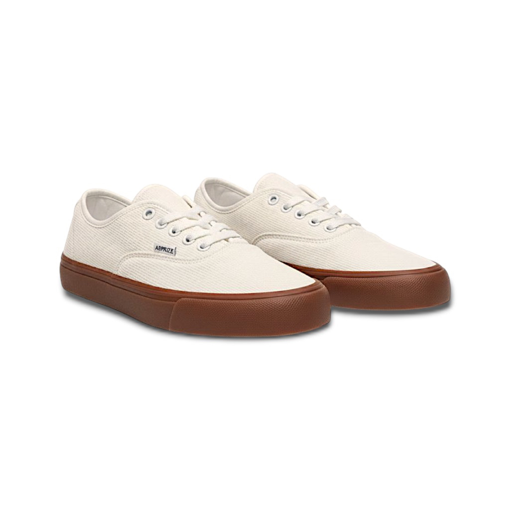 ARPRIZE CORDUROY OFF WHITE - Sepatu authentic pria corduroy off white 100% Originals Sepatu sneakers