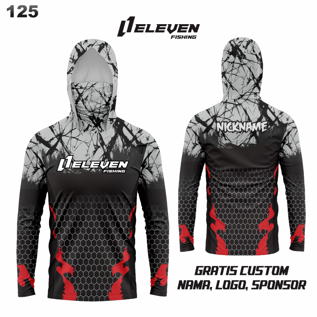 Jersey Mancing Full Printing Bisa Custom Nama 125