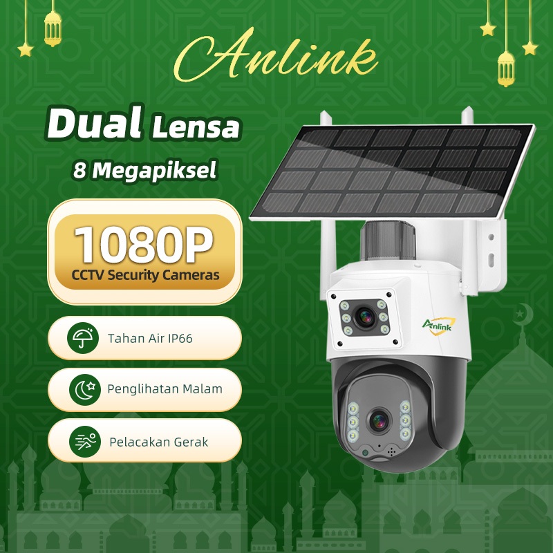 [Garansi satu tahun]V380 T20 WIFI/4G Kamera Tenaga Surya Solar Nirkabel Outdoor Tahan Air CCTV PTZ C
