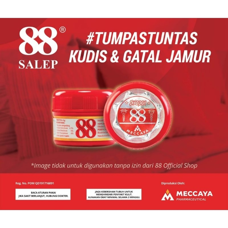 Salep 88 Kulit Gatal-Gatal Ukuran 6g