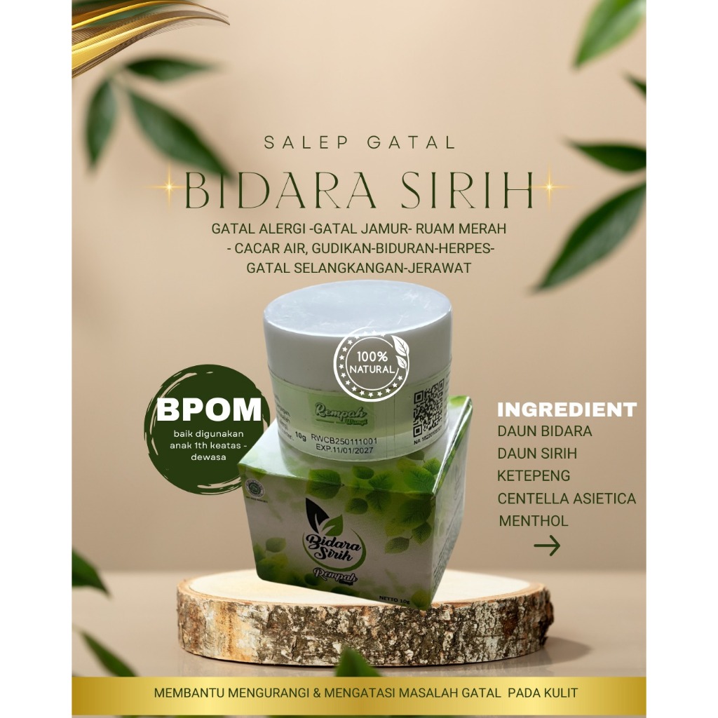 Bidara Sirih Dermatitis Cream