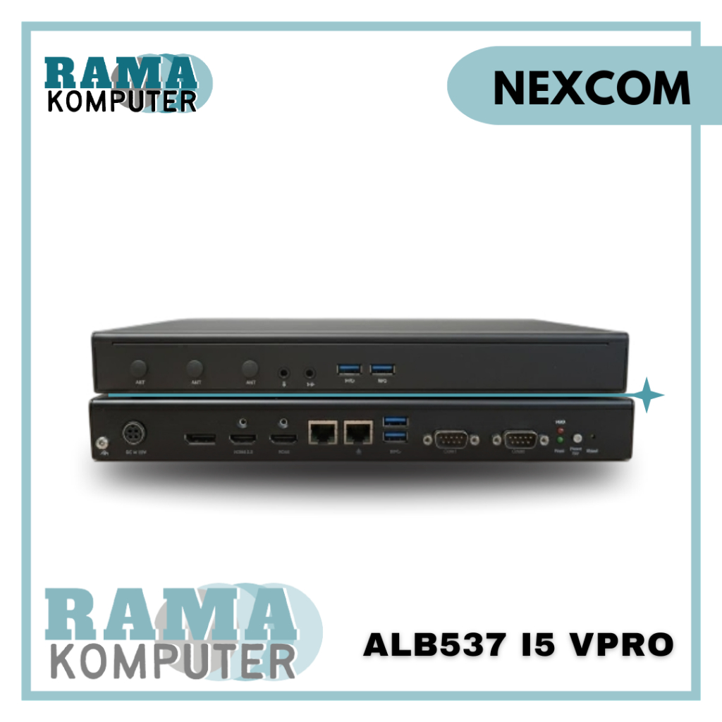 CPU MINI NEXCOM ALB537 i5 VPRO CORE I5 | 8GB | DUAL LAN | SSD 256GB
