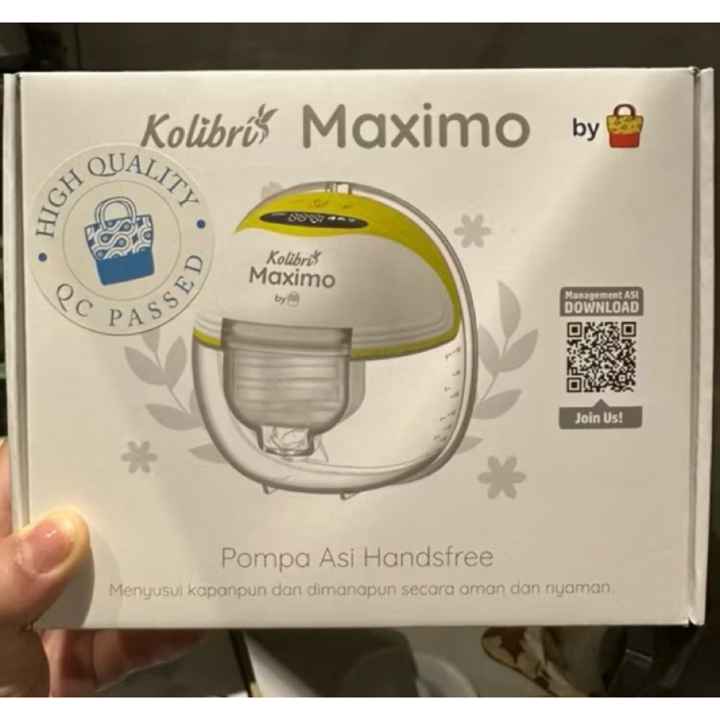 Preloved Gabag Kolibri Maximo handsfree breast pump pompa asi tanpa kabel