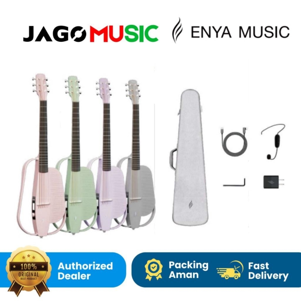 Gitar Akustik Elektrik Enya Nexg Se Smart Audio Guitar With Case Gitar Enya Nexg Se