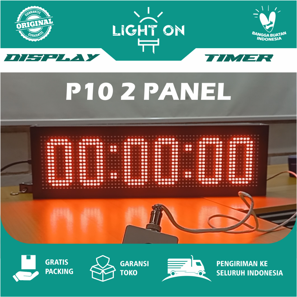 Modul Controller Timer Stopwatch Counter Up/Down 2 panel P10