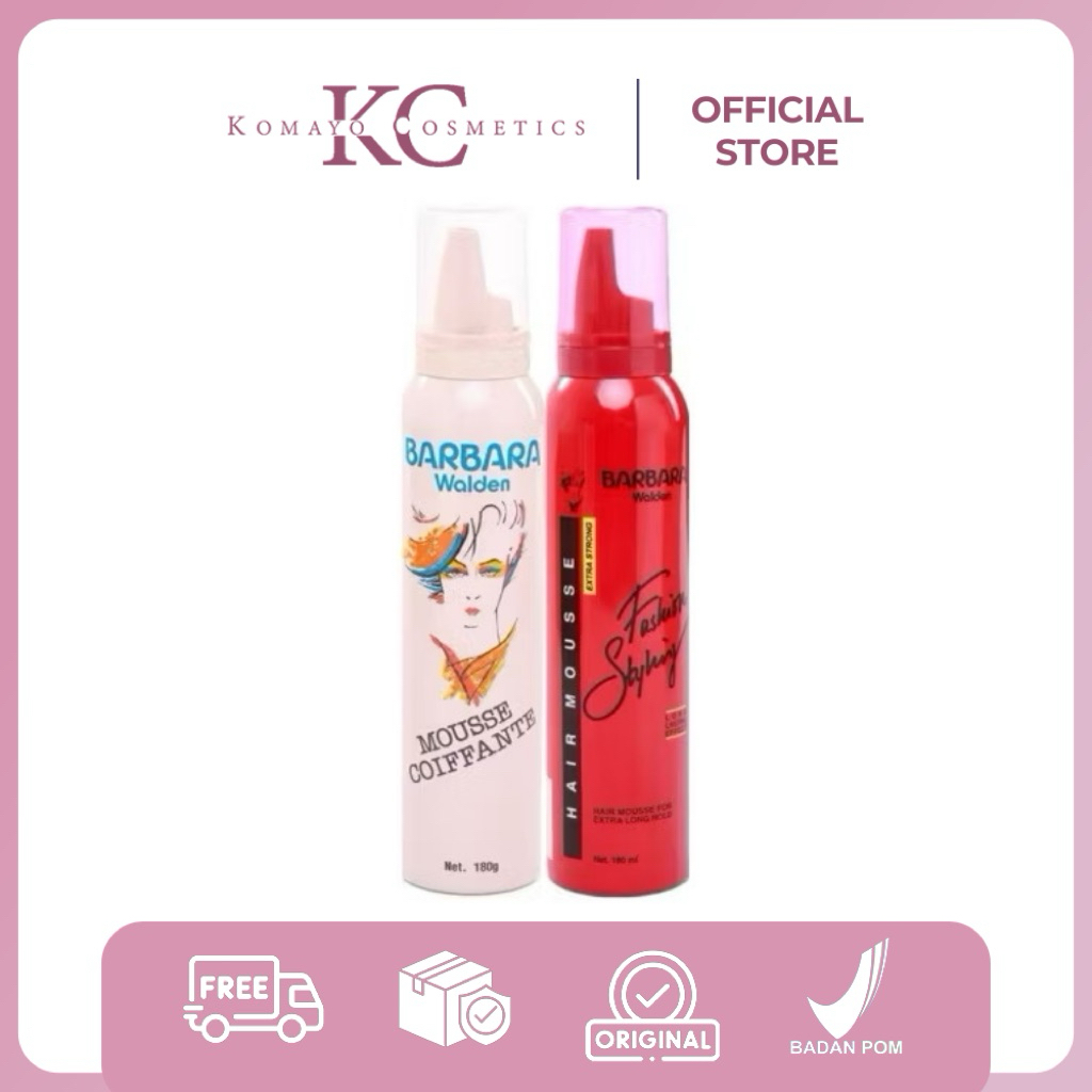 Barbara Walden Hair Mousse Hair Styling