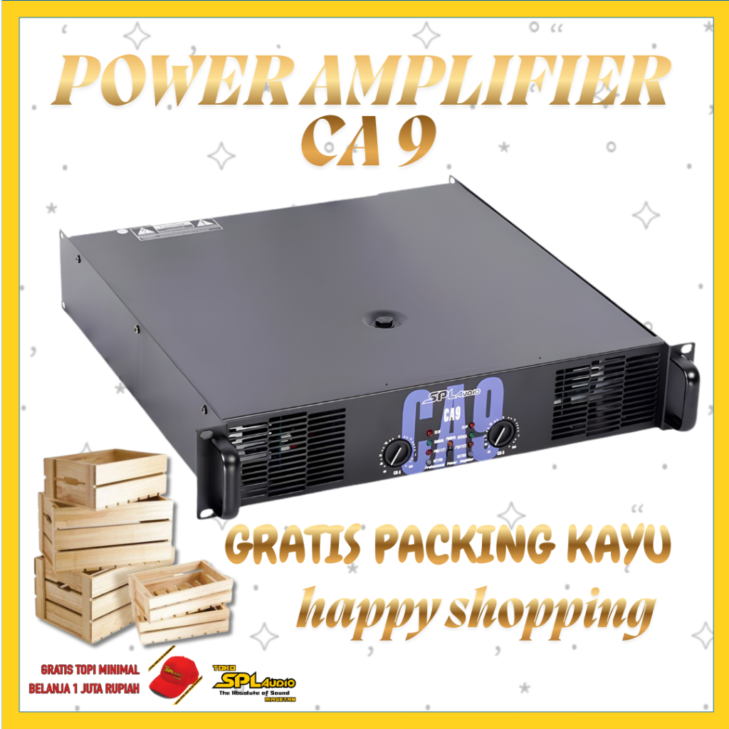 SPL Audio Power Amplfier CA Series CA 9