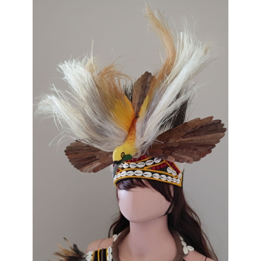 Mahkota papua kostum papua premium